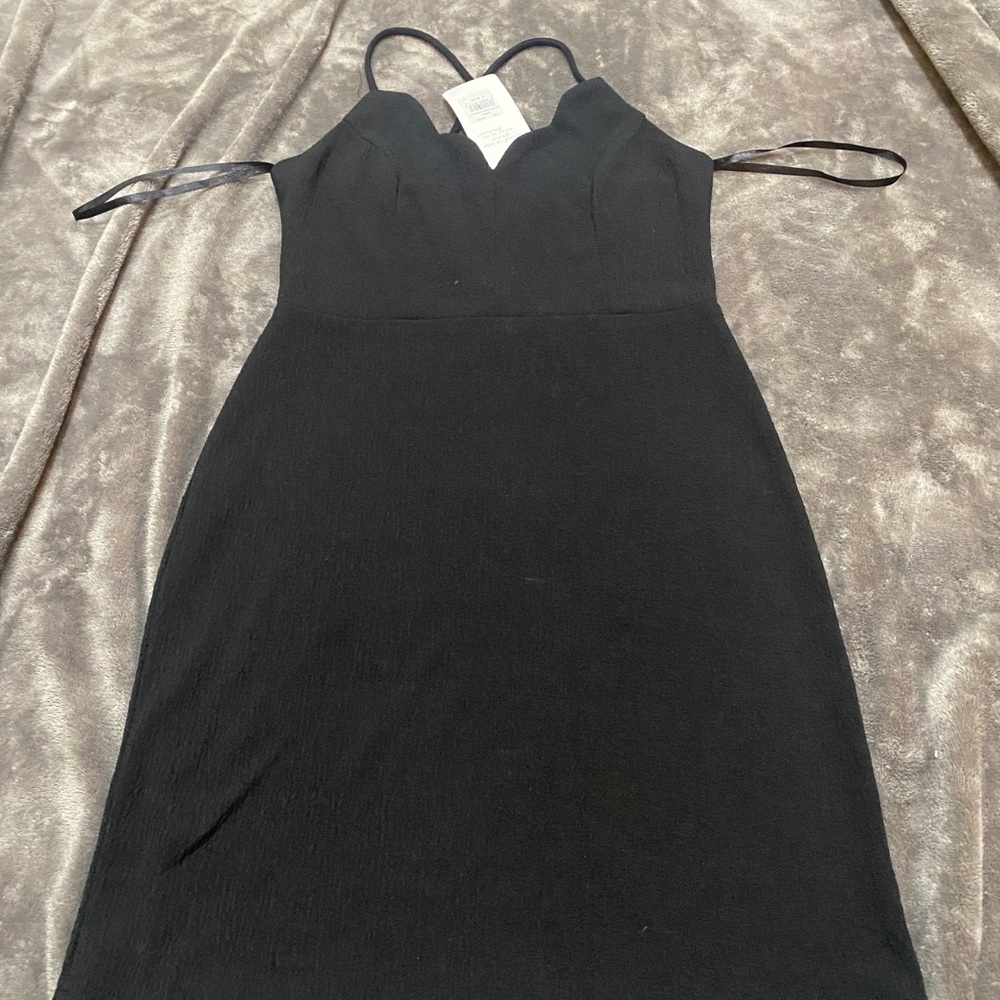 American threads black dress